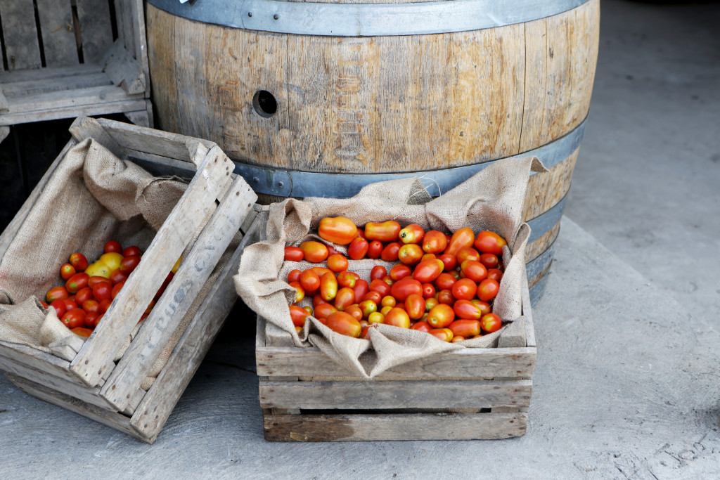 farmer's market tomatoes