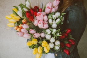 bouquet of spring flowers 