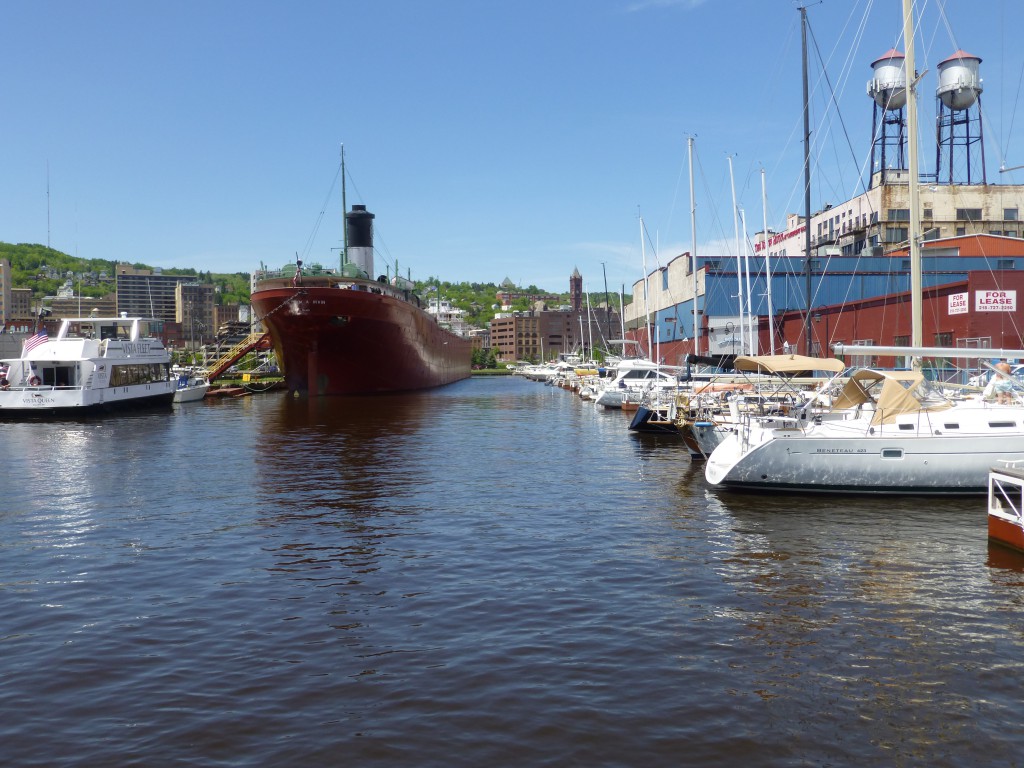 William A. Irvin and Duluth Harbor