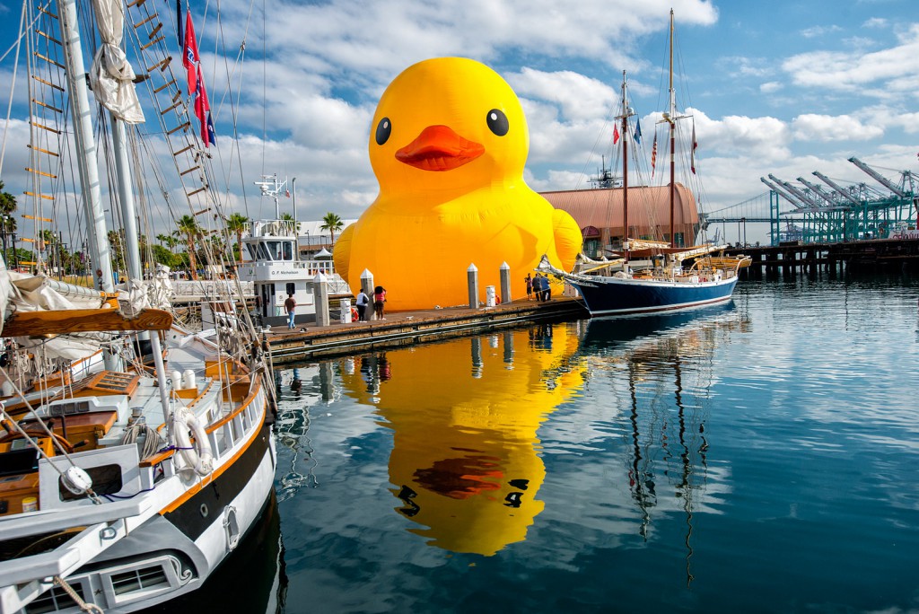 World's Largest Rubber Duck at the Tall Ships Festival
