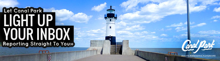 email newsletter signup banner -lighthouse