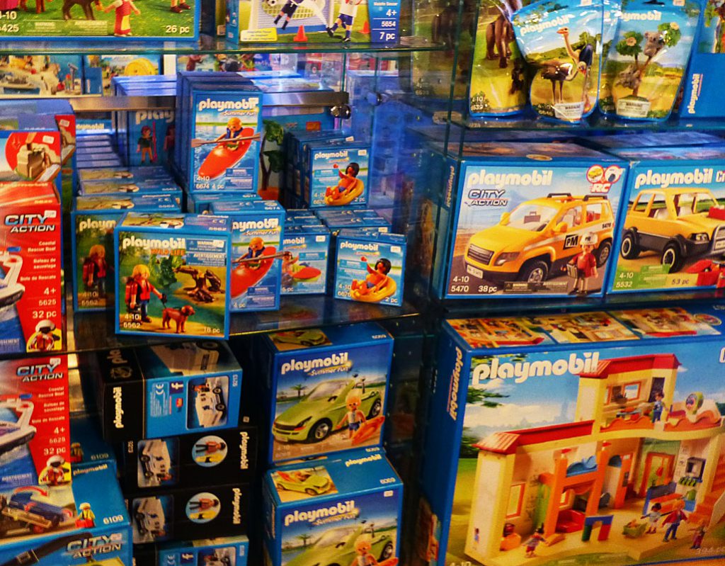 Playmobile toys at Toys for Keeps in Canal Park