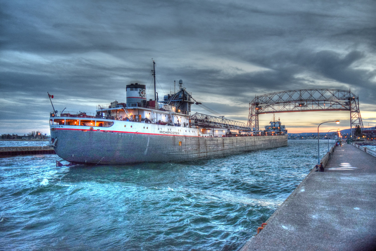 Duluth Ship Schedule Lift Bridge Arrivals/Departures & Shipping Info