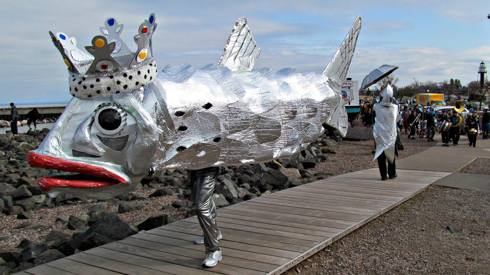 Magic Smelt Run Parade Canal Park