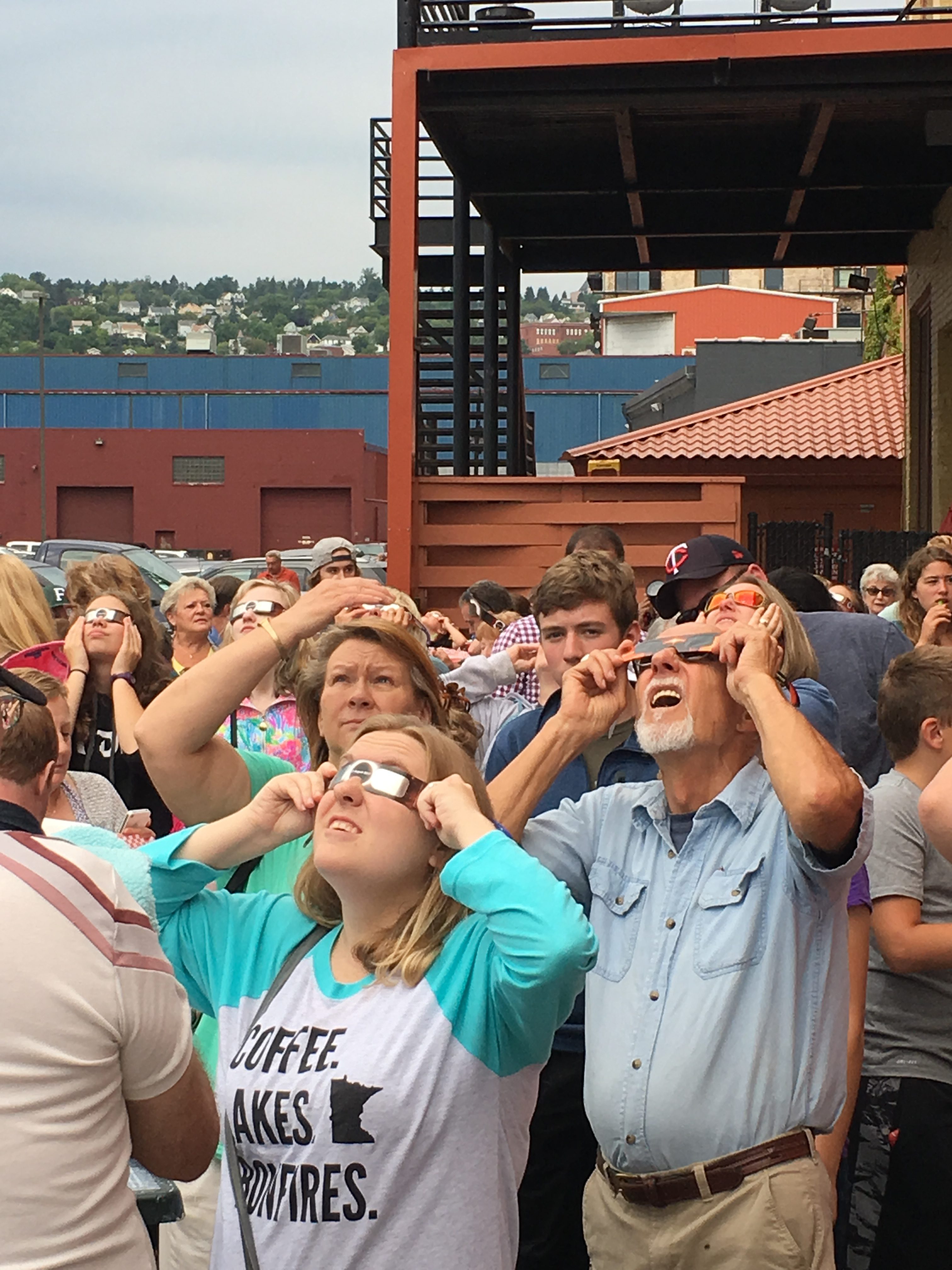 2017 Solar Eclipse Viewers_Grandmas Sports Garden_Canal Park