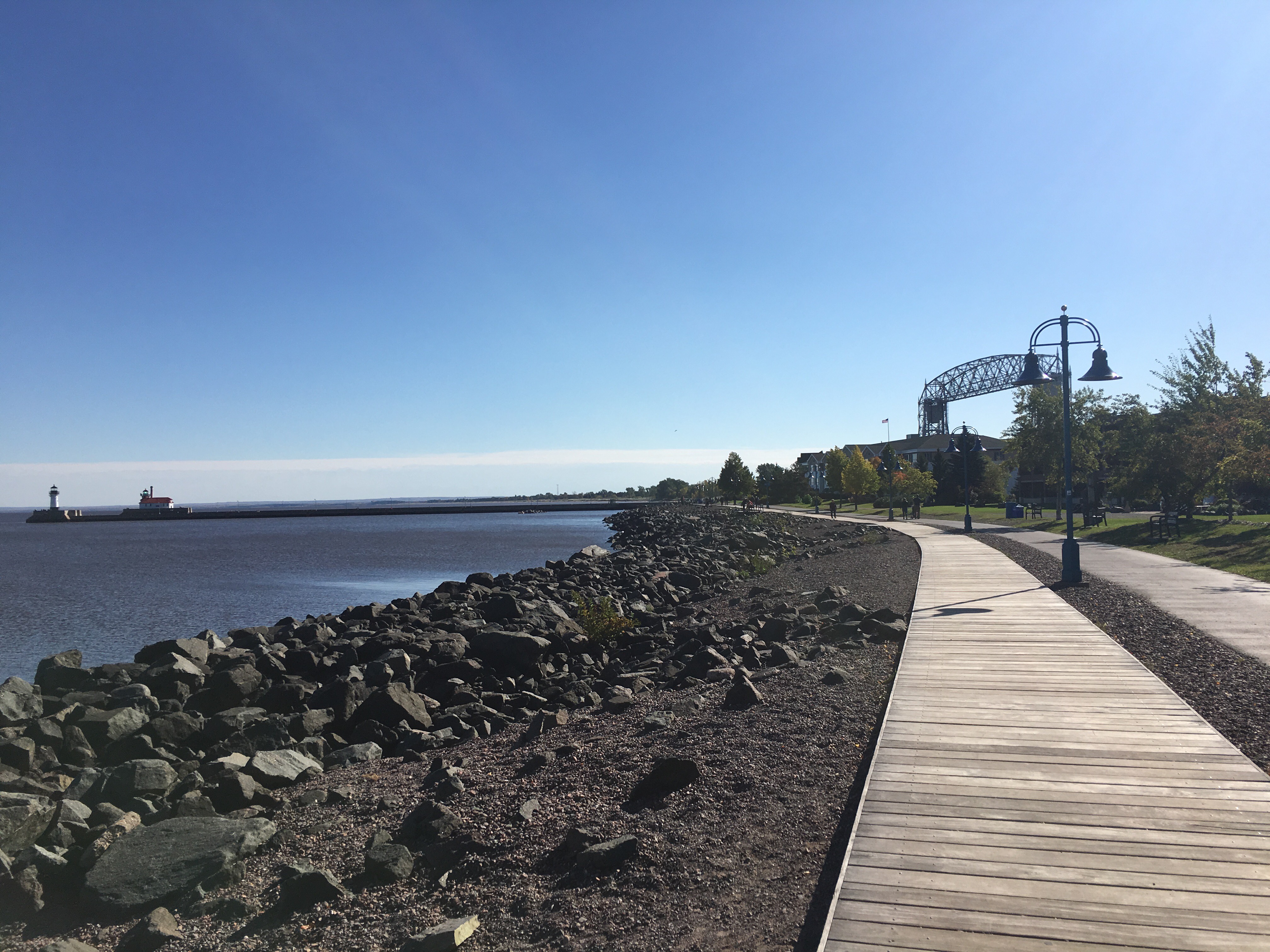 boardwalk on nice day