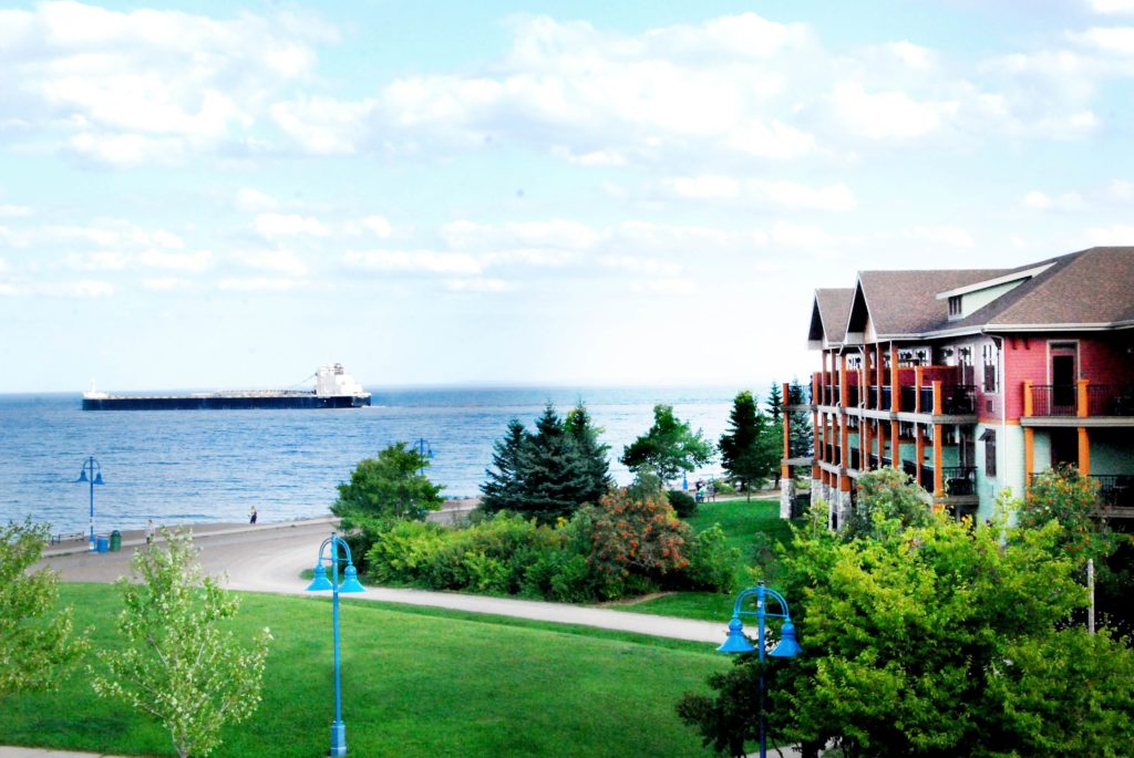 Canal Park Lodge along the Lakewalk in Canal Park Duluth, MN