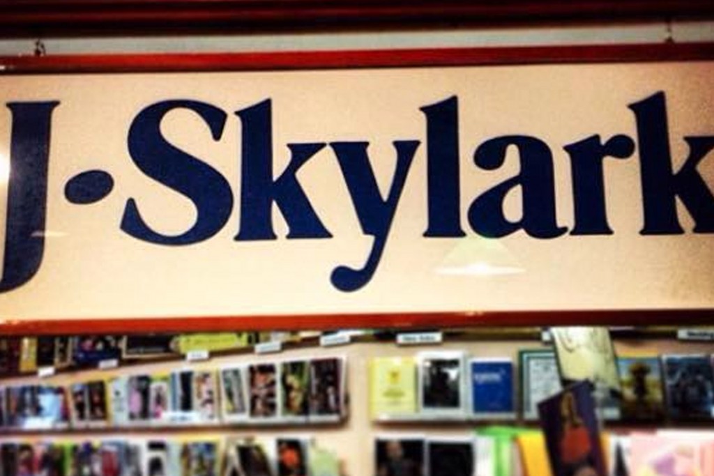 J Skylark sign