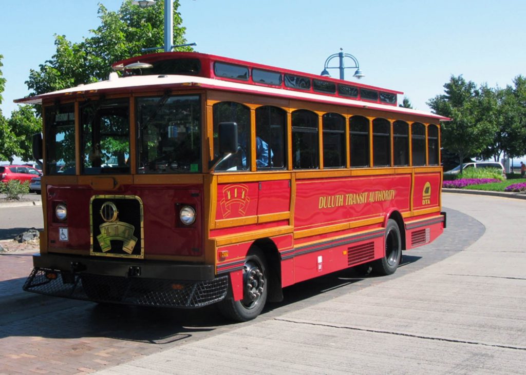 Free Port Town Trolley Service To And From Canal Park 